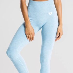 Women’s Best blue marl fitness leggings